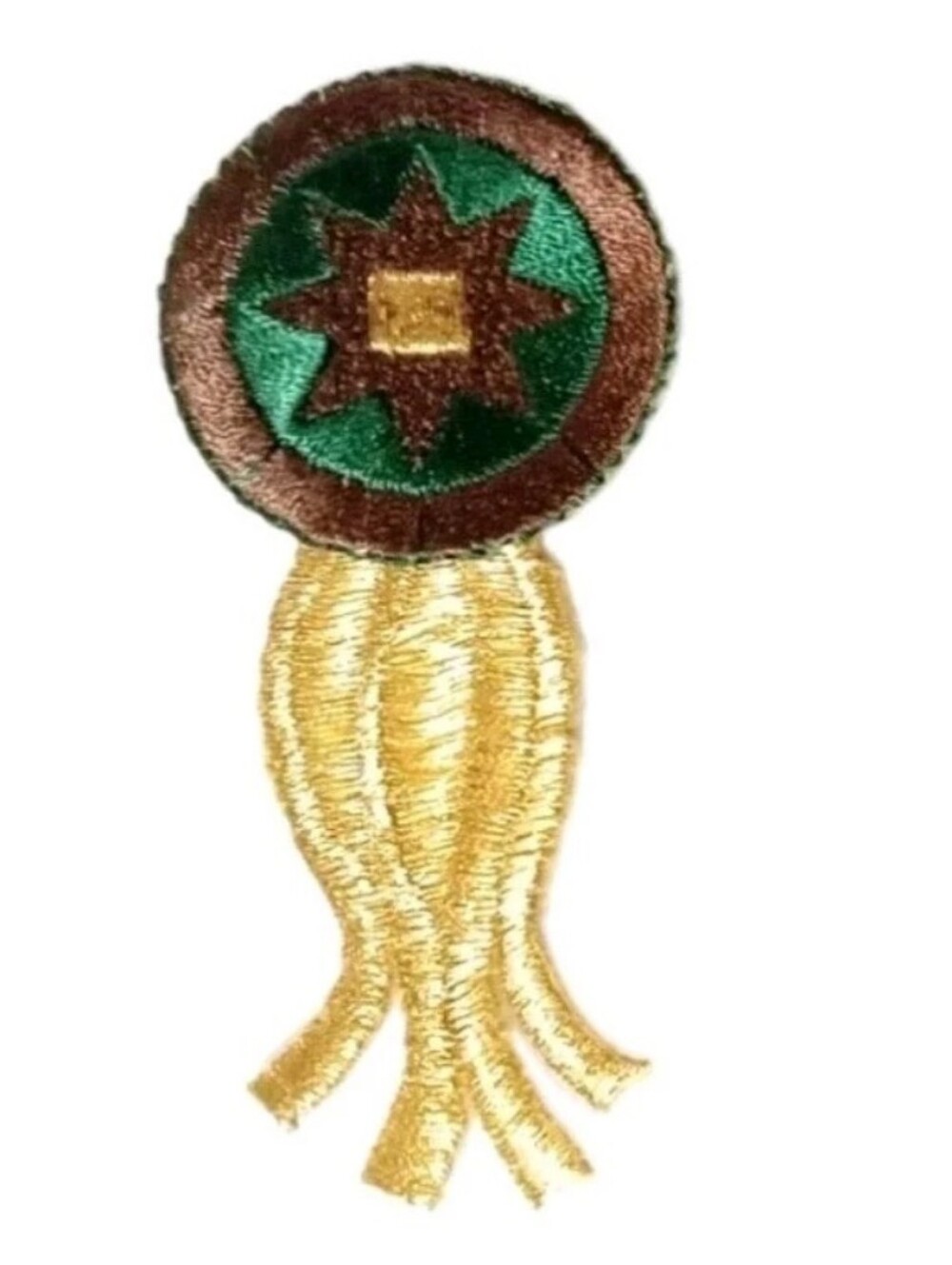 1 Cherokee Native American Logo Embroidered Patch Emblem Appliqué 3"x1". Iron-On
